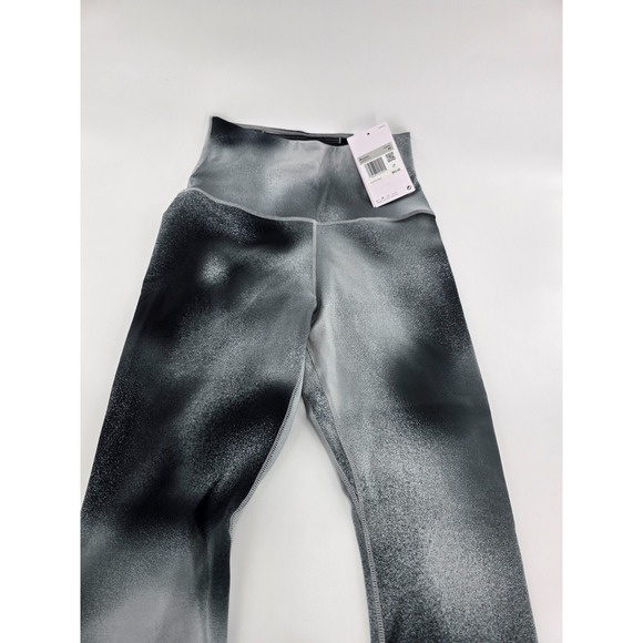 Nike One High-Rise Printed Leggings Womens XS Black Dri-FIT Pants FQ6260-010 New - Picture 5 of 7